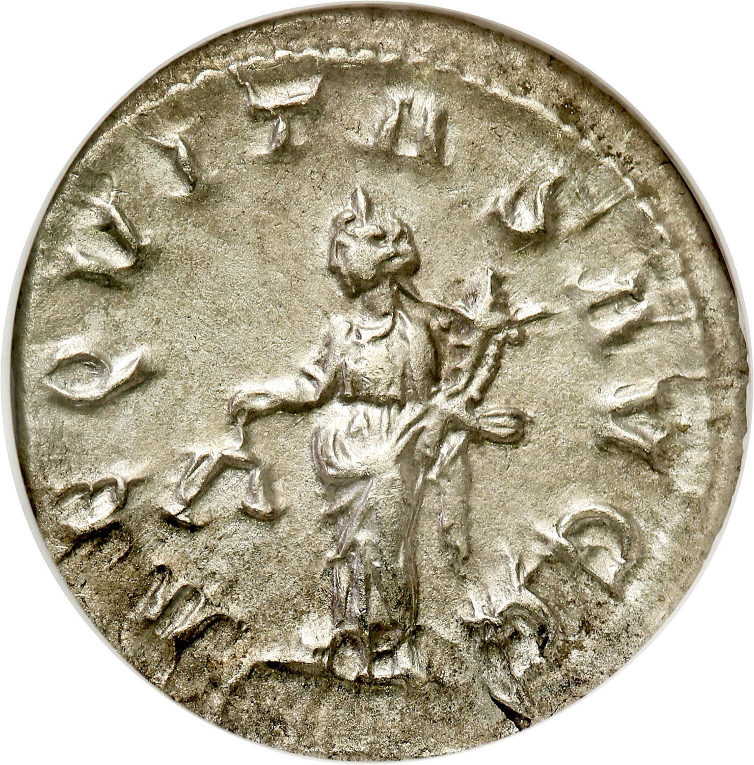 Cesarstwo Rzymskie. Filip I Arab (244-249). Antoninian 244-247, Rzym NGC GENUINE